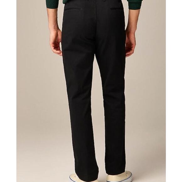 NWT J. Crew 770™ Straight-Fit Stretch Chino Pant Black 33/30 *Flaw - Picture 2 of 8
